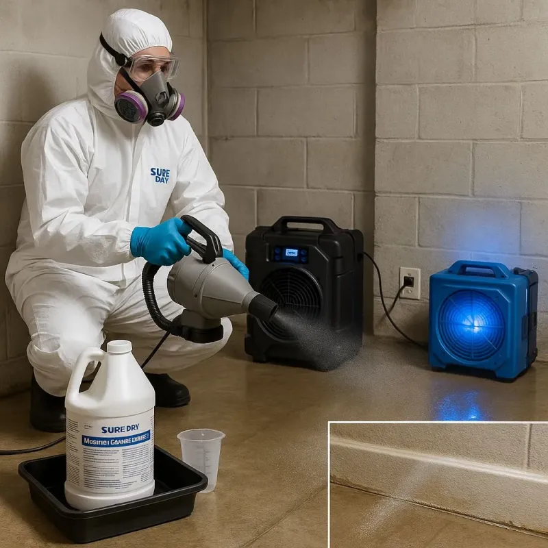Sanitization and Odor Removal process in Carver County, MN